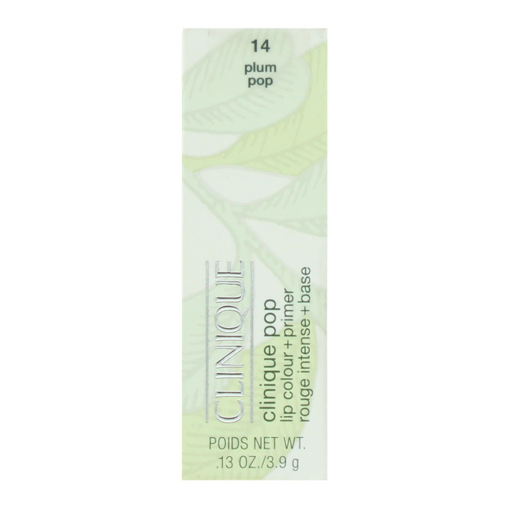 Clinique Pop Plum Pop Lip Colour + Primer 3.9g - Box