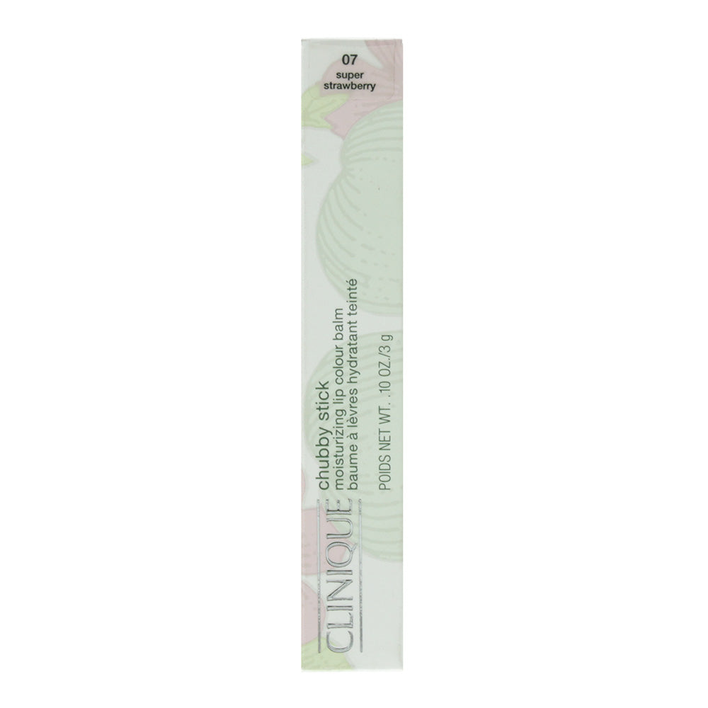 Clinique Chubby Stick Super Strawberry Lip Colour 3g - Box
