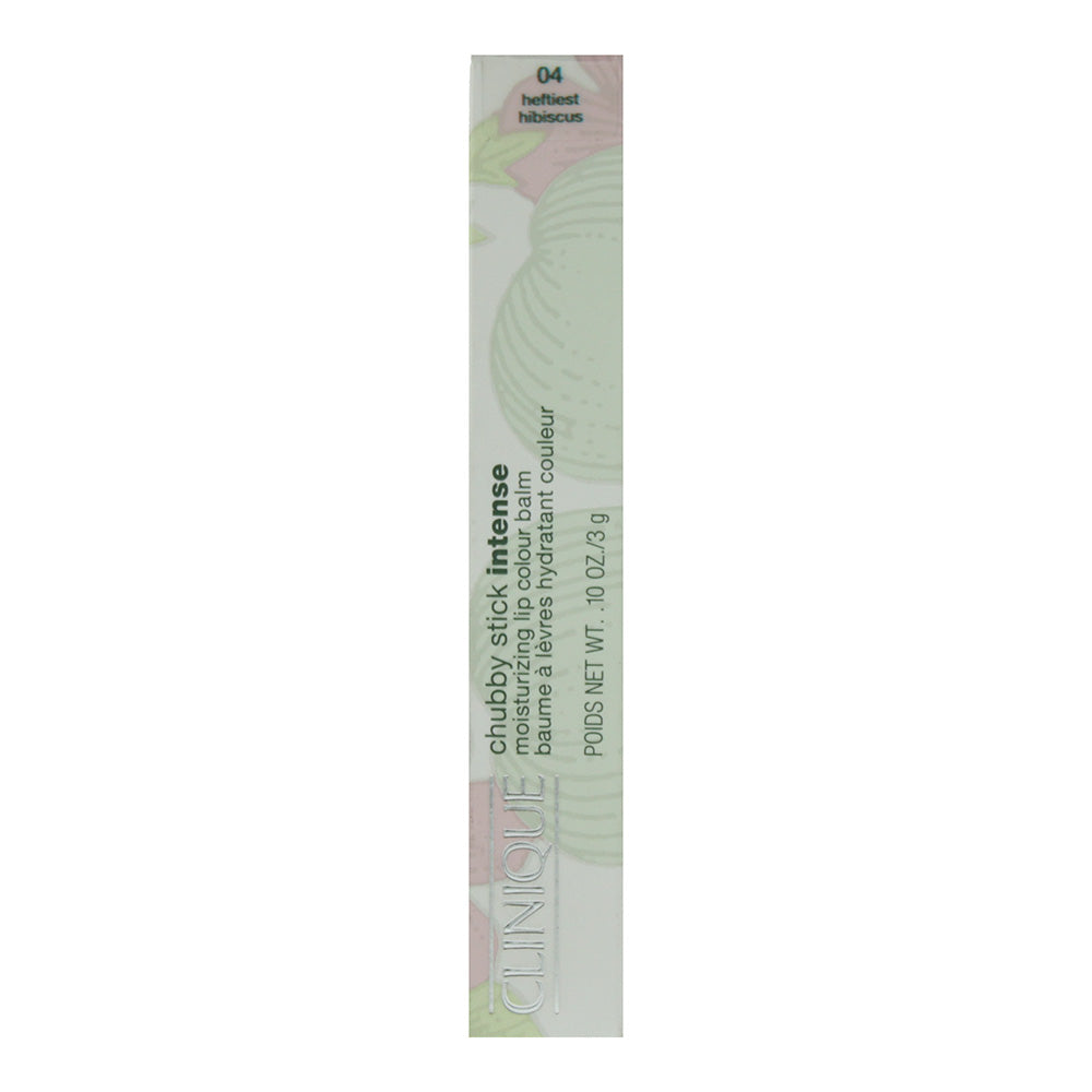Clinique Chubby Stick Intense 04 Heftiest Hibiscus Lip Colour 3g - Box