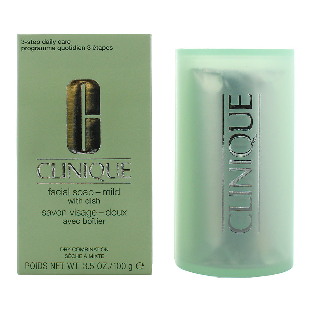 Clinique Facial Soap Mild With Dish 100g