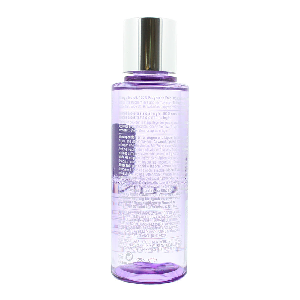 Clinique Take The Day Off For Lids, Lashes And Lips Make-Up Remover 125ml - Ingredients