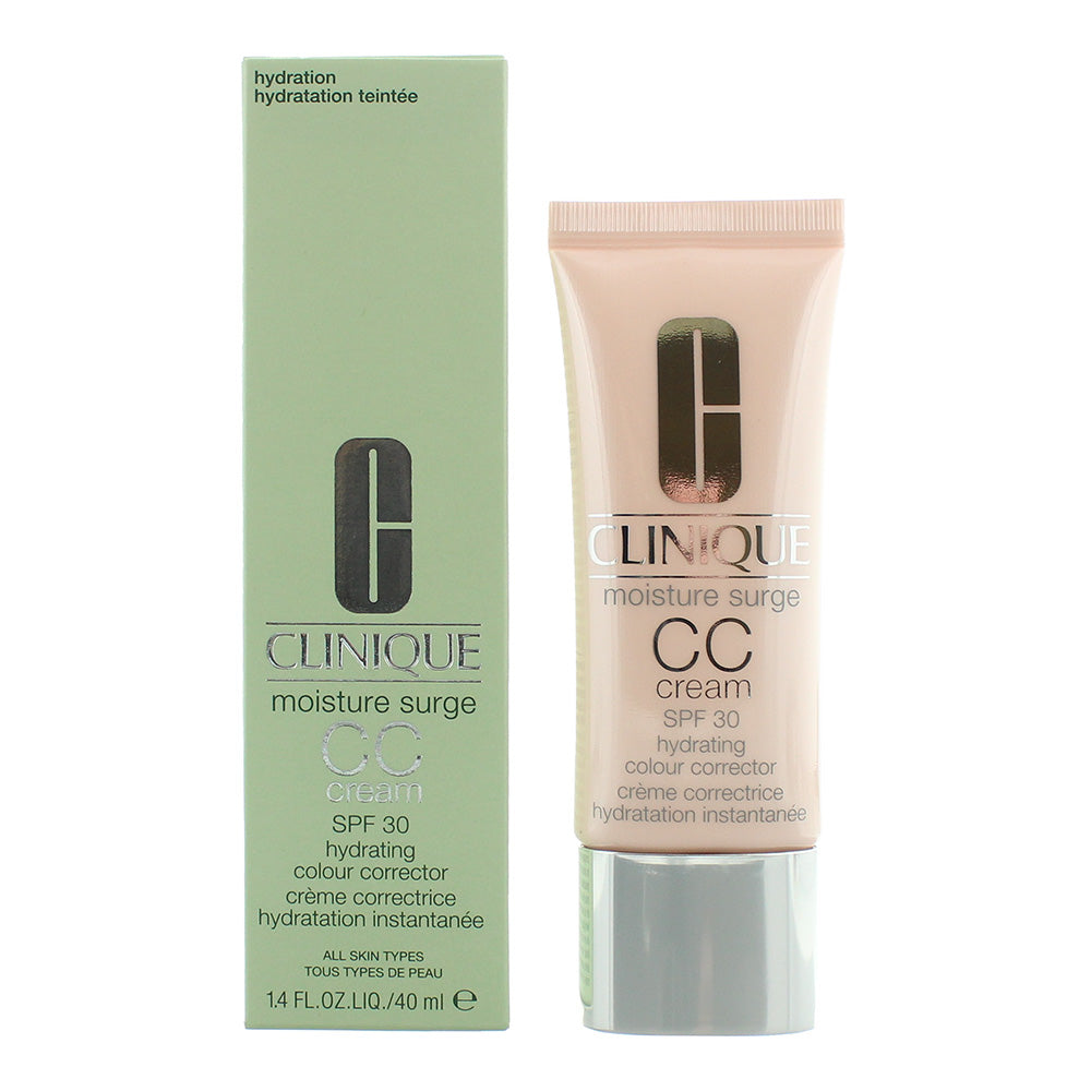 Clinique Moisture Surge Spf30 Hydrating Color Corrector Cc Cream 40ml Light