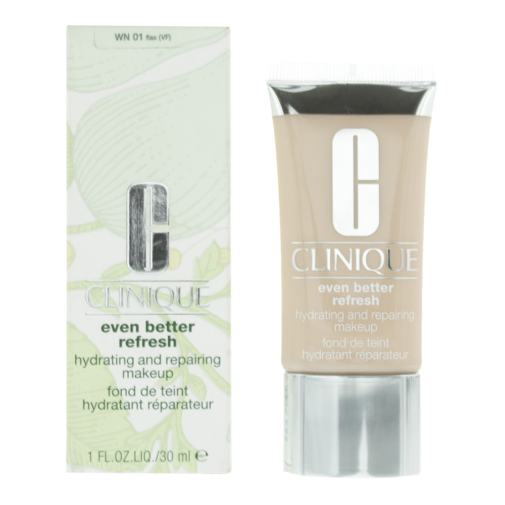 Clinique Even Better Refresh Hydrating & Repairing Wn01 Flax Foundation 30ml
