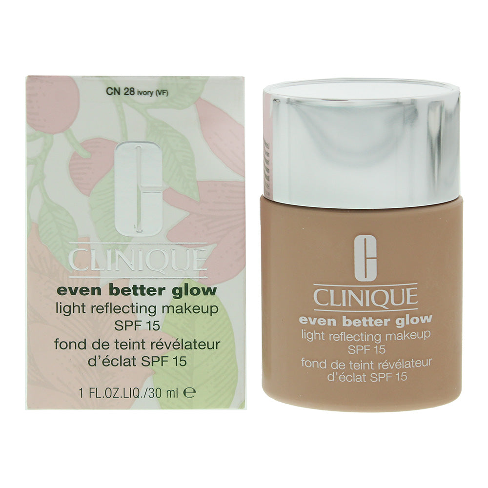 Clinique Even Better Glow Light Reflecting Spf15 28 Ivory Foundation 30ml