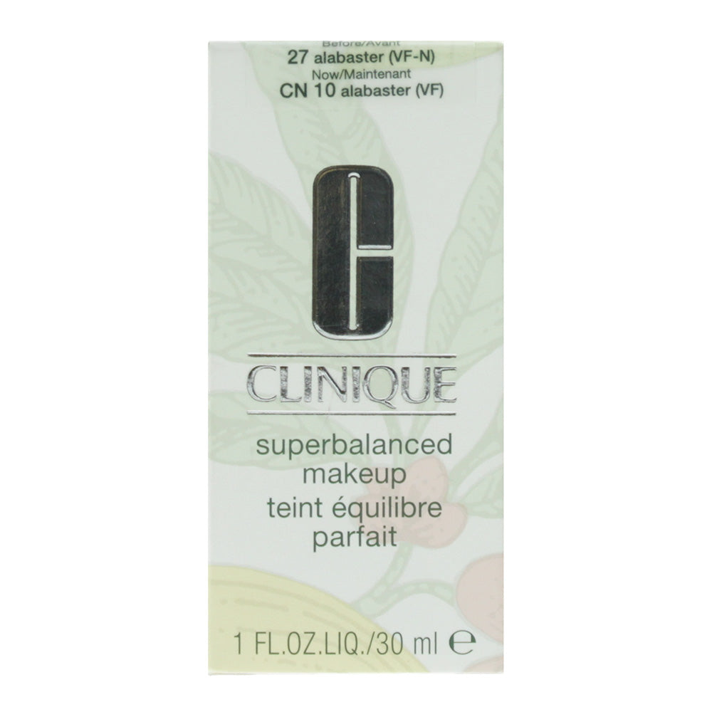 Clinique Superbalanced Makeup 27 Cn10 Alabaster Foundation 30ml - Box