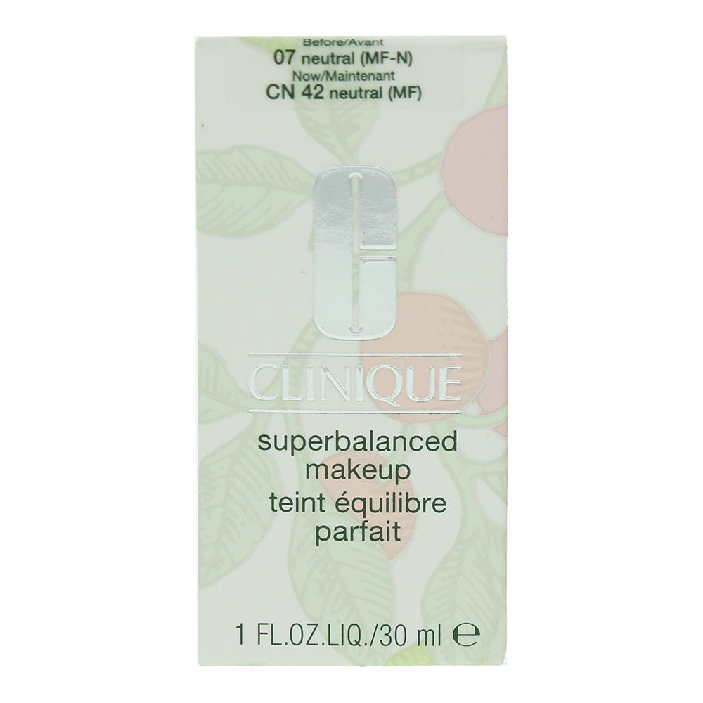 Clinique Superbalanced Makeup 07 Cn42 Neutral Foundation 30ml - Box