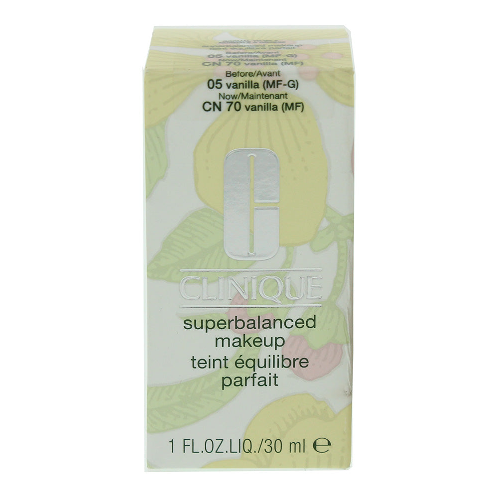 Clinique Superbalanced Makeup 05 Cn70 Vanilla Foundation 30ml - Box