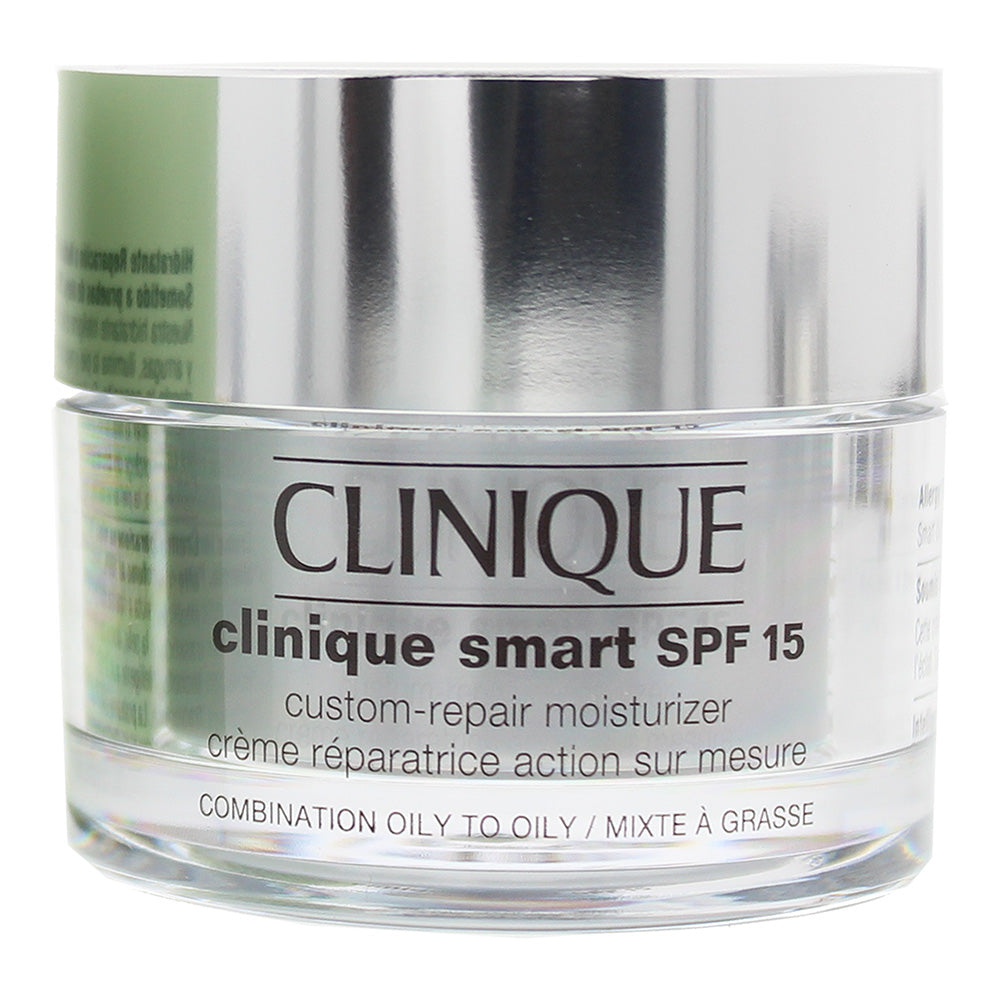 Clinique Smart SPF 15 Combination Oily To Oily Custom-Repair Moisturiser 30ml - Product