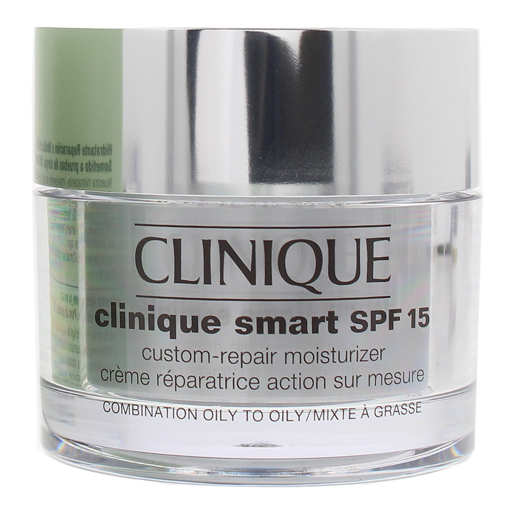 Clinique Smart SPF 15 Combination Oily To Oily Custom-Repair Moisturiser 50ml - Product