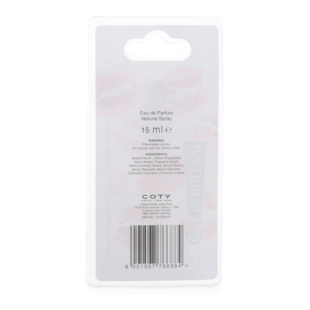 Coty Ex'cla·Ma'tion Diva Eau de Parfum 15ml Blister Pack