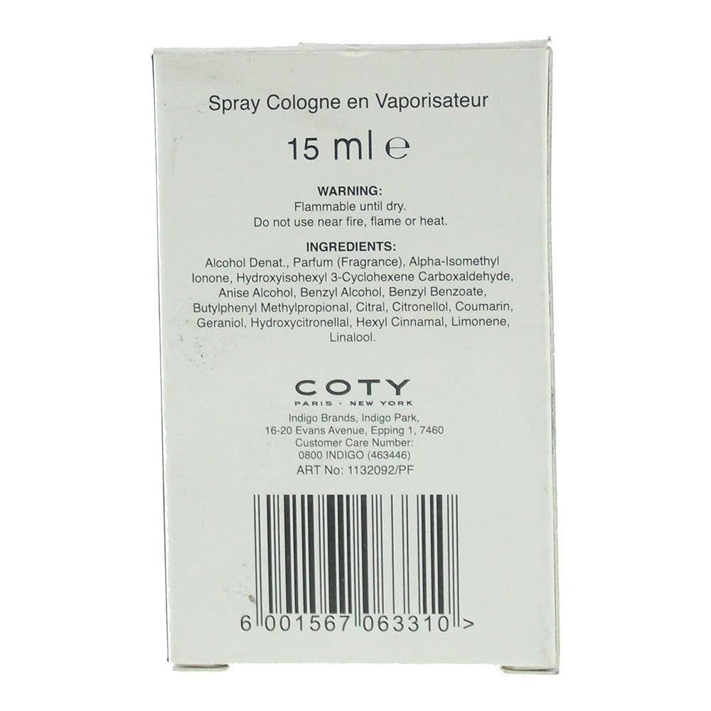 Coty Ex'cla·Ma'tion Spray Cologne 15ml
