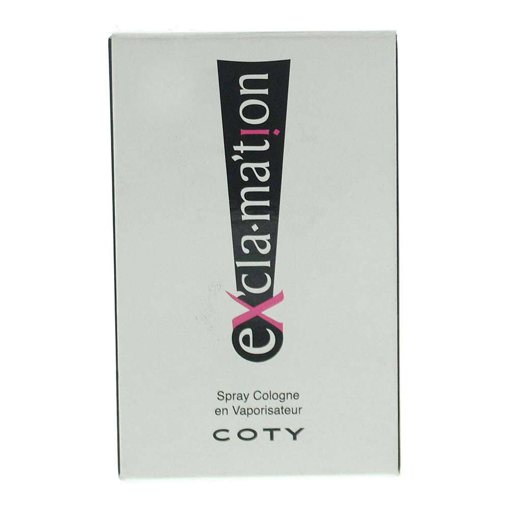 Coty Ex'cla·Ma'tion Spray Cologne 15ml - Box