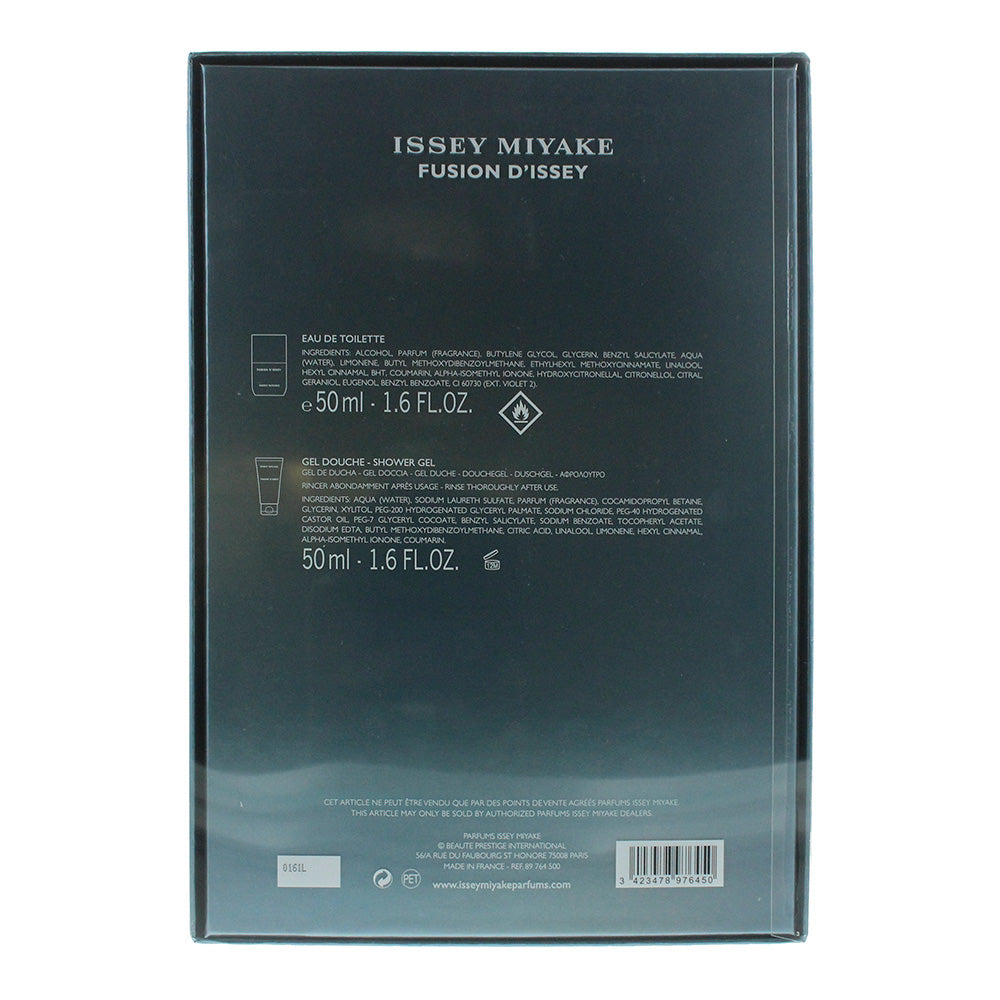 Issey Miyake Fusion D'Issey Eau de Toilette 2 Piece Gift Set: Eau de Toilette 50