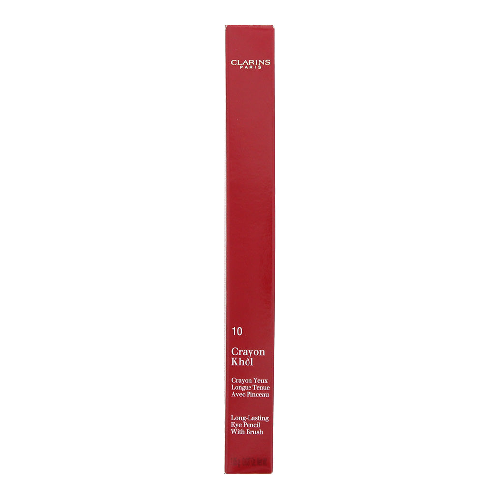 Clarins Eye Khol Long Lasting Eye Pencil With Brush 10 True Violet Eye Pencil 1. - Box