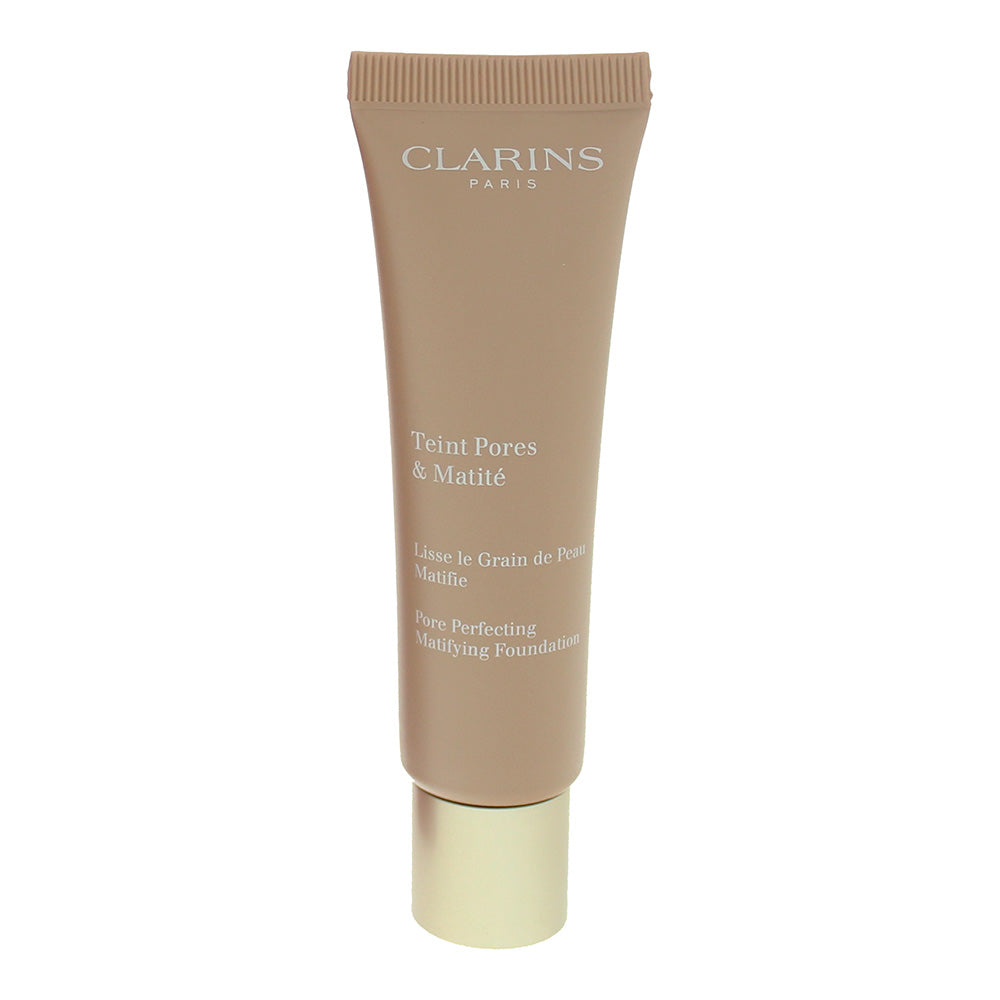 Clarins Medium Pore Perfecting Matifying  Liquid Foundation 04 Nude Amber 30ml - Product