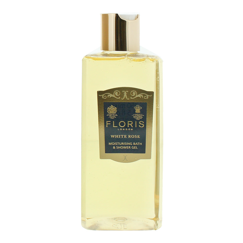 Floris London White Rose Moisturising Bath & Shower Gel 250ml - Product