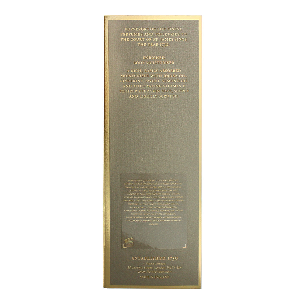 Floris White Rose Enriched Body Moisturiser 250ml - Ingredients
