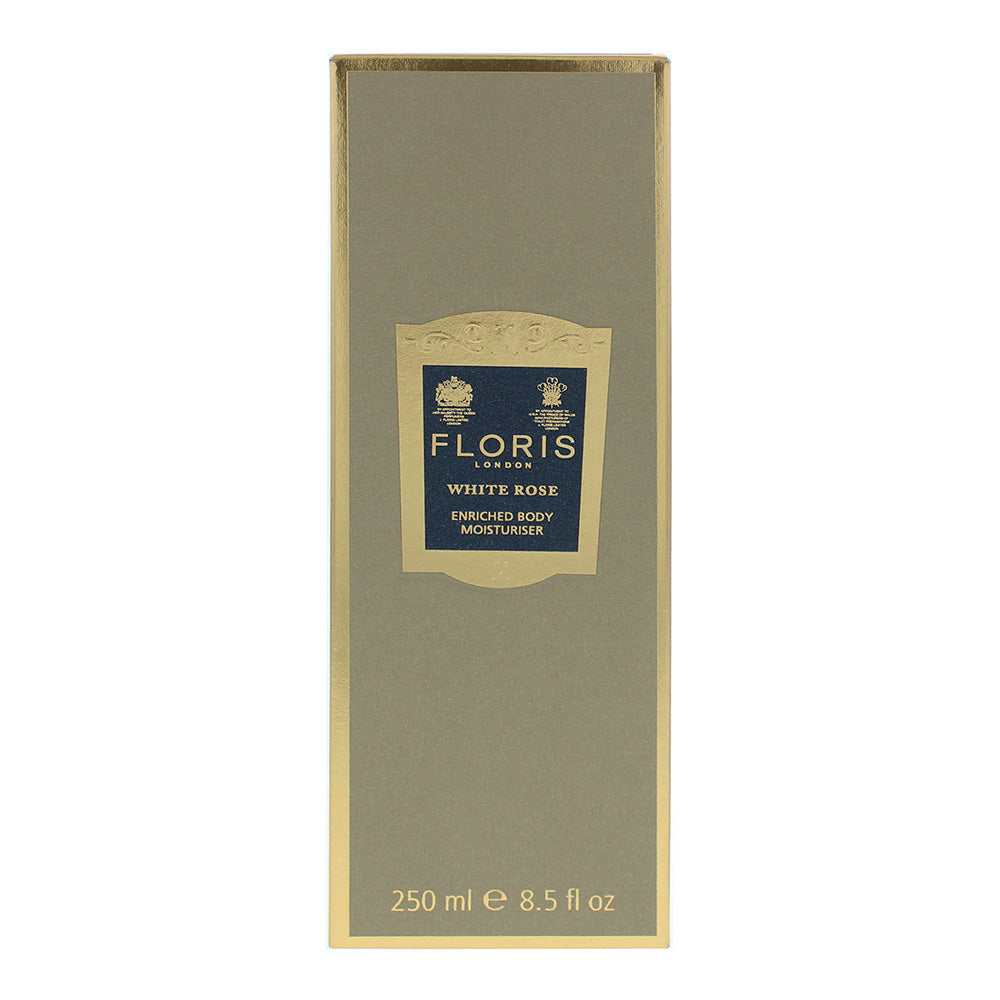 Floris White Rose Enriched Body Moisturiser 250ml - Box