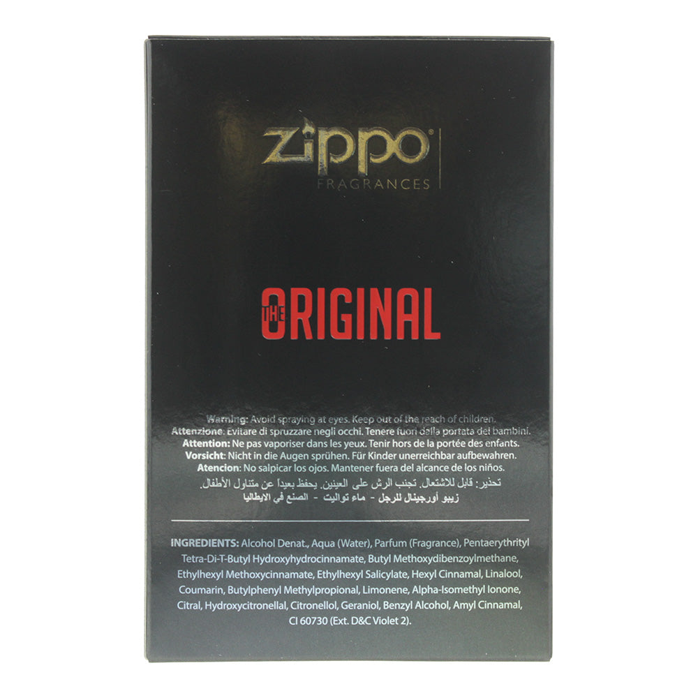 Zippo The Original Pour Homme Eau De Toilette 40ml