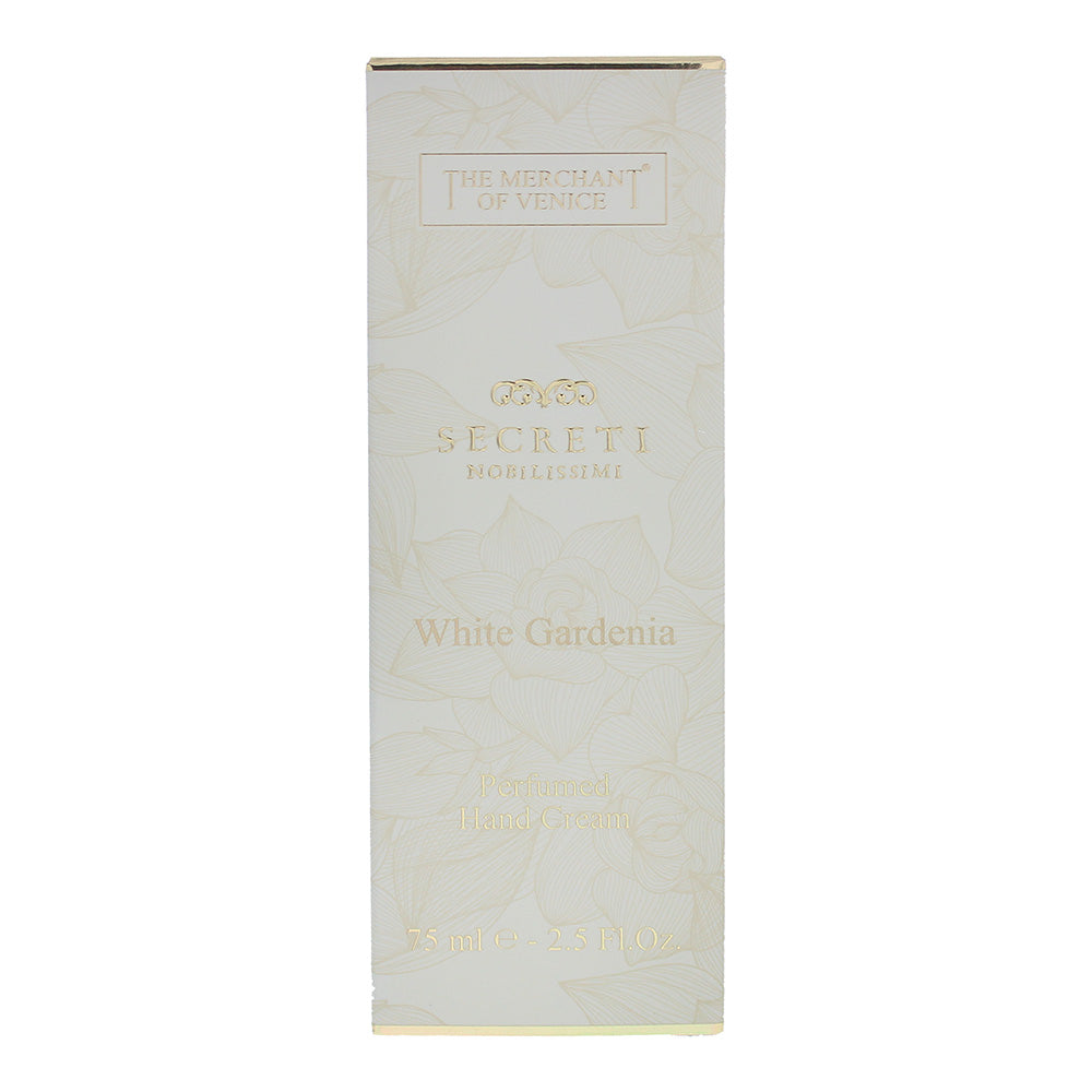 The Merchant of Venice White Gardenia Hand Cream 75ml - Box