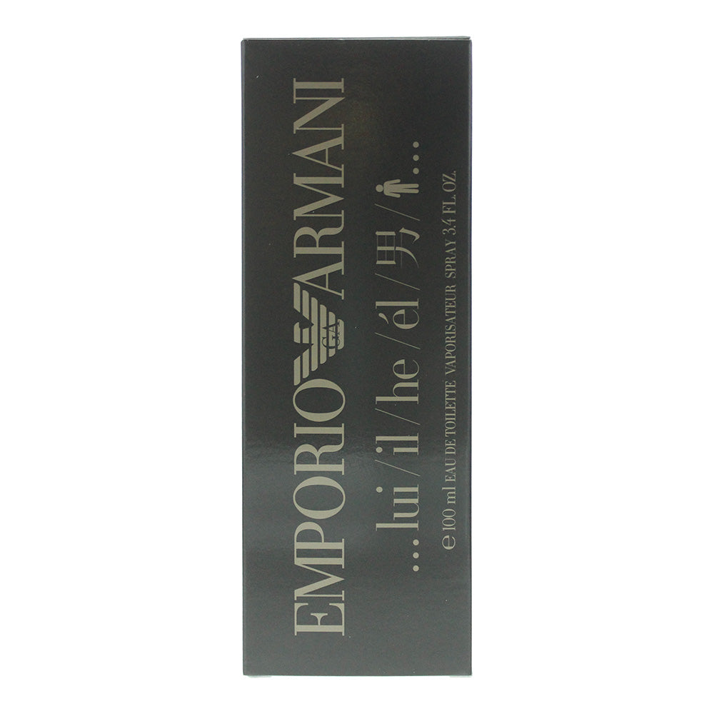 Emporio Armani He Eau de Toilette 100ml - Box