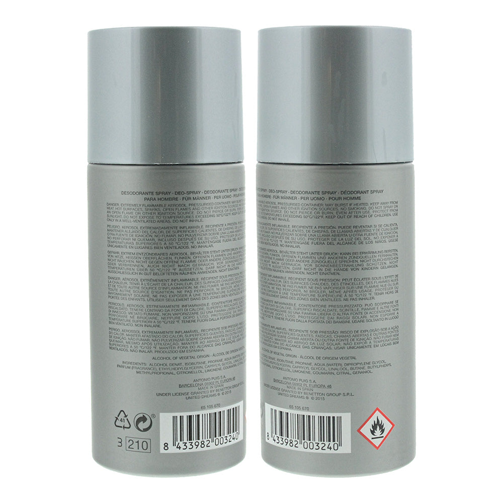 United Colors Of Benetton United Dreams  Aim high Deodorant Spray 150ml For Men