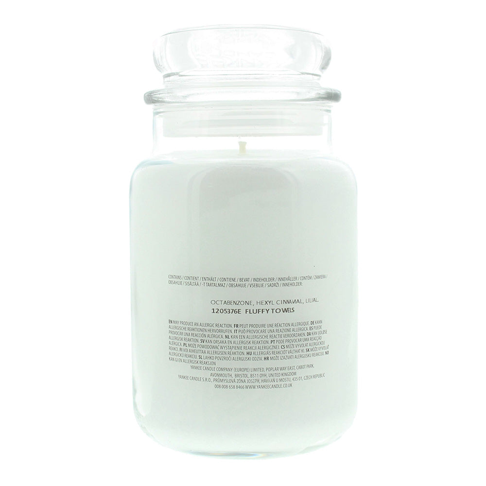Yankee Original Candle Fluffy Towels Candle Large Jar