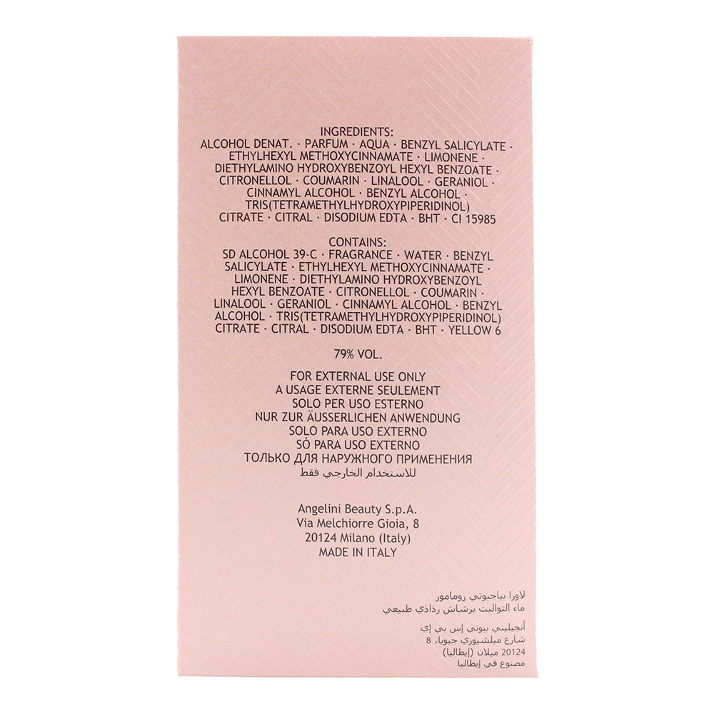 Laura Biagiotti Romamor Eau de Toilette 50ml - Ingredients