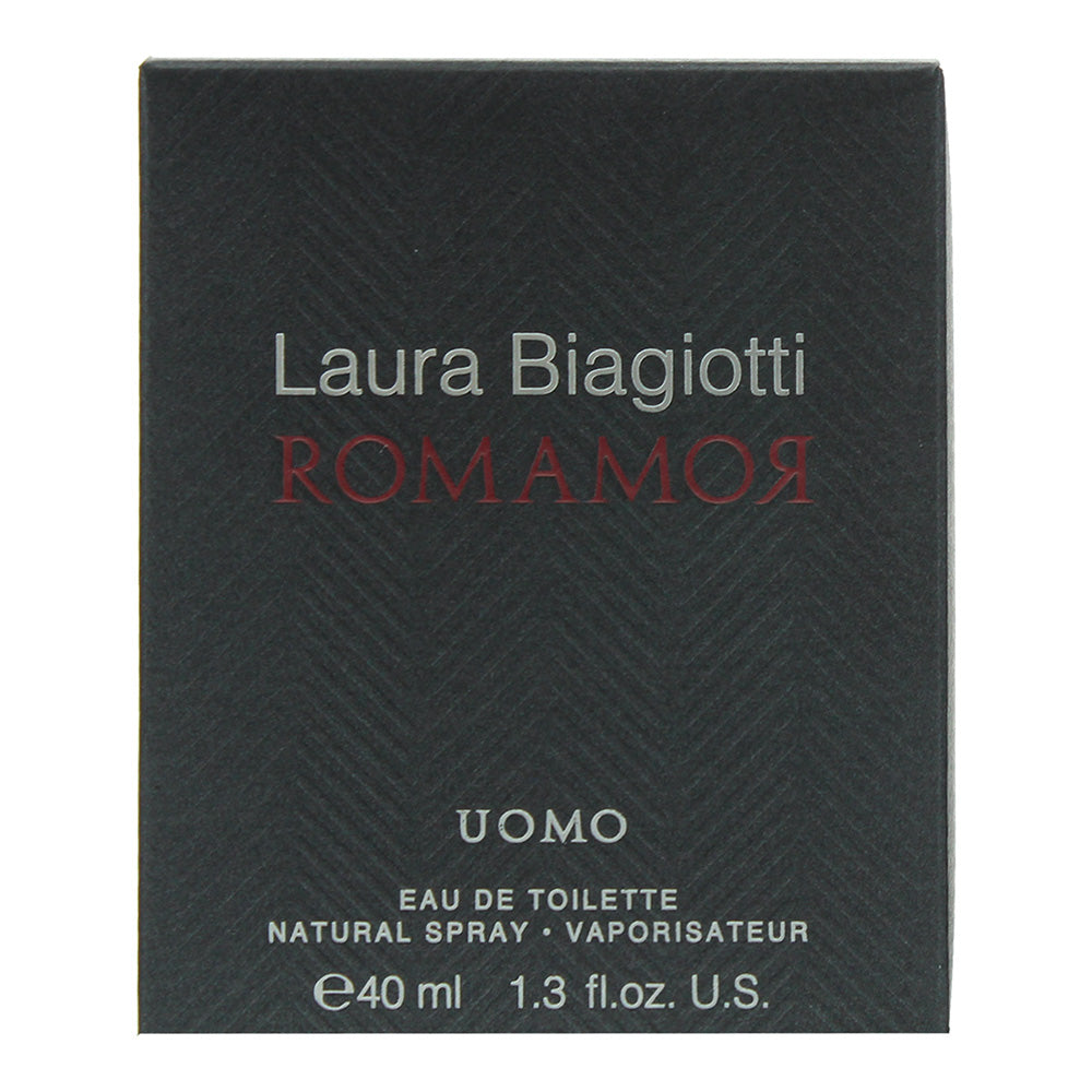 Laura Biagiotti Romamor Uomo Eau de Toilette 40ml - Box