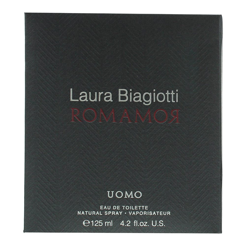 Laura Biagiotti Romamor Uomo Eau de Toilette 125ml - Box