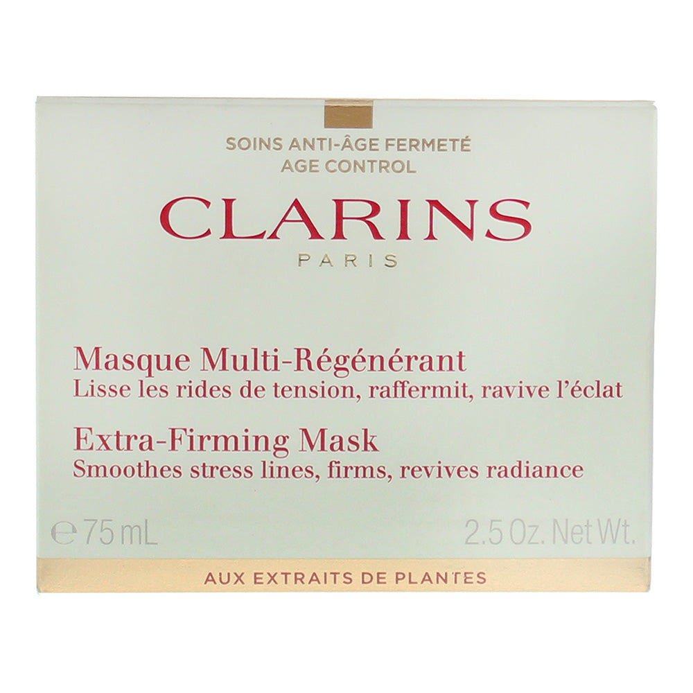 Clarins Extra-Firming All Skin Types Face Mask 75ml - Box