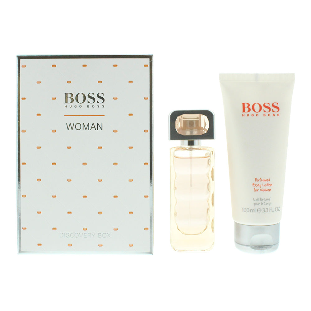 Body Lotion Hugo Boss Orange Womens Gift Set Hugo Boss Orange Piece Gift Set: Eau De Parfum 30ml Body Lotion 10