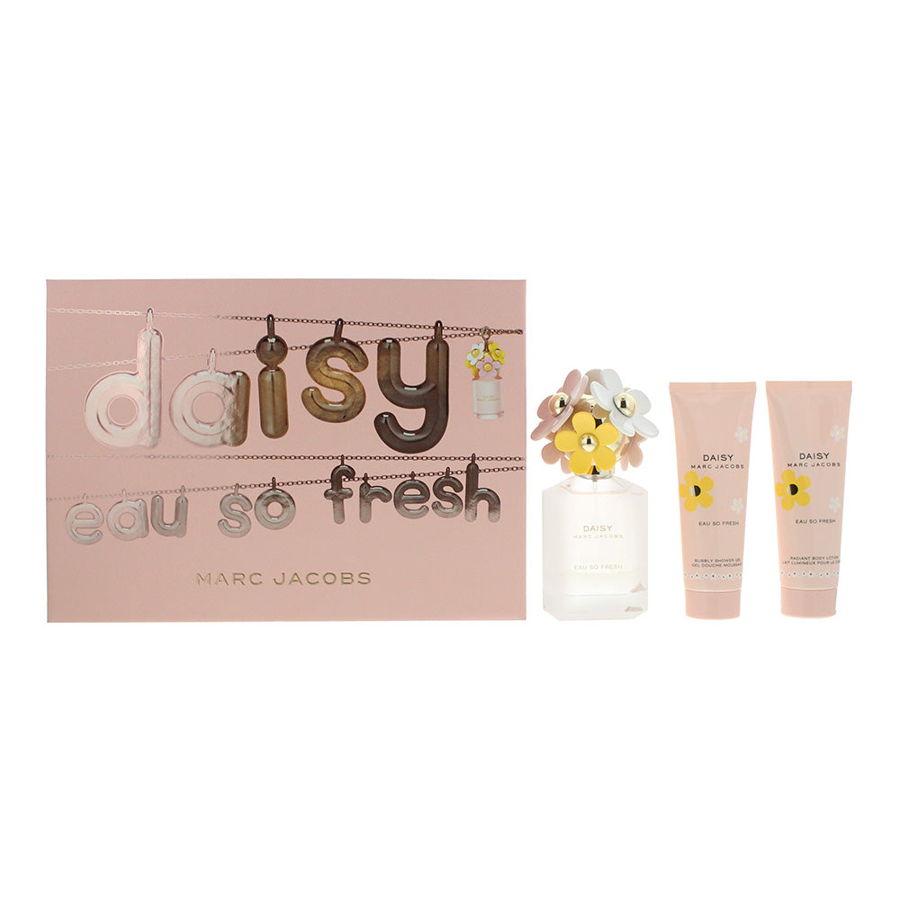 Marc Jacobs Daisy Eau So Fresh Eau de Toilette 3 Piece Gift Set: Eau de Toilette