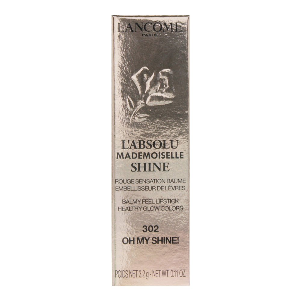 Lancôme L'absolu Mademoiselle Shine 302 Oh My Shine! Lipstick 3.2g - Box