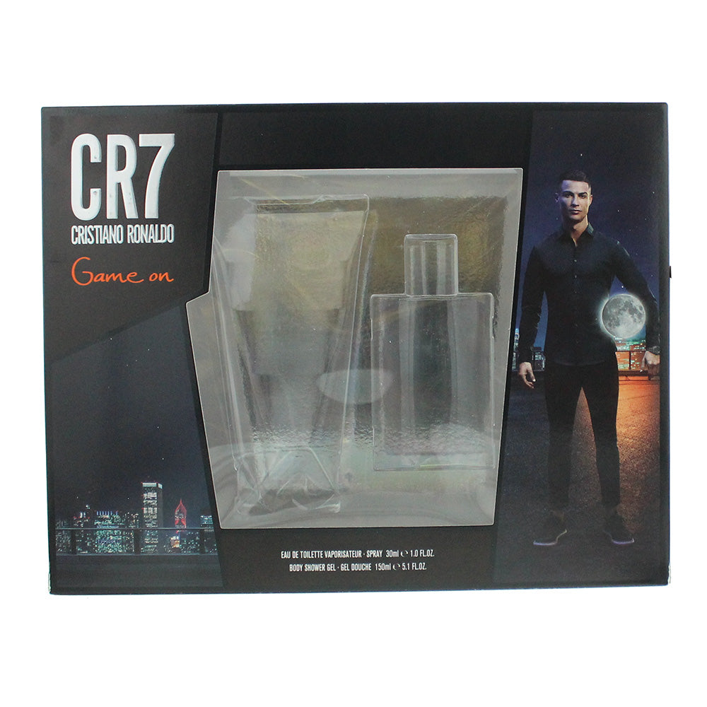 Cristiano Ronaldo Cr7 Game On 2 Piece: Eau de Toilette 30ml+Shower Gel 150ml - Box