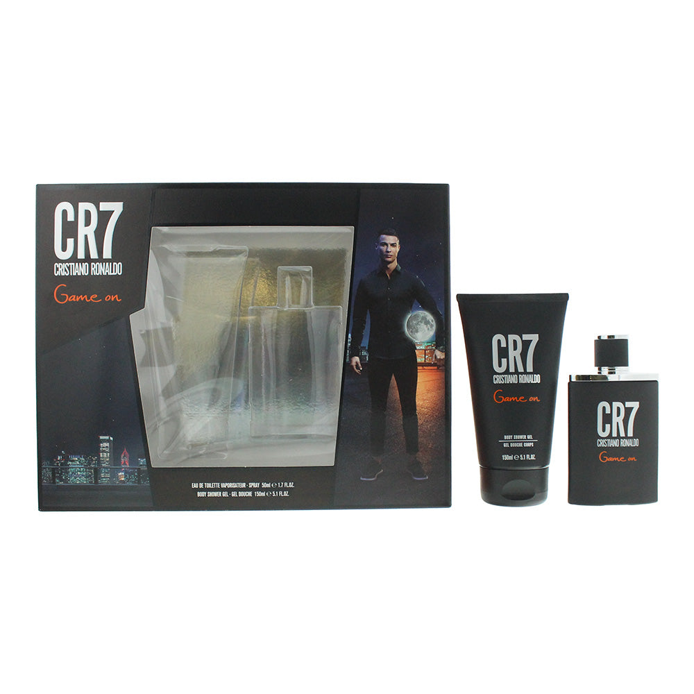 Cristiano Ronaldo Cr7 Game On 2 Piece: Eau de Toilette 50ml+Shower Gel 150ml