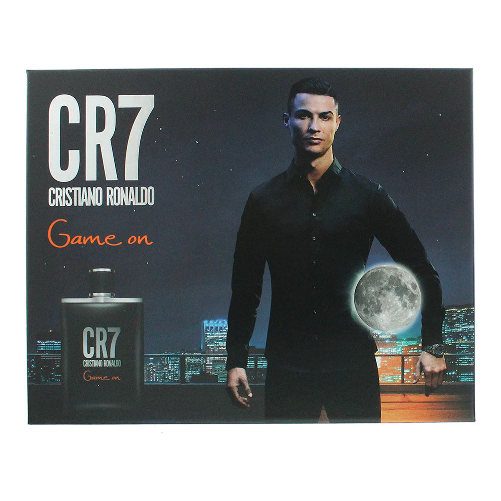 Cristiano Ronaldo Cr7 Game On 3 Pcs: Eau de Toilette 100ml+Shower Gel 150ml+Body - Box
