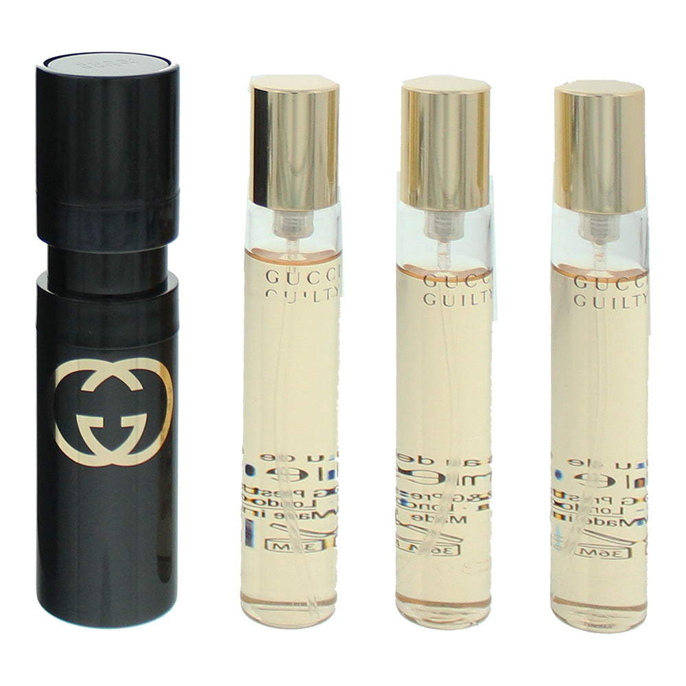 Gucci Guilty Eau de Toilette 4 Piece Gift Set: 4 x Eau de Toilette 15ml - Product