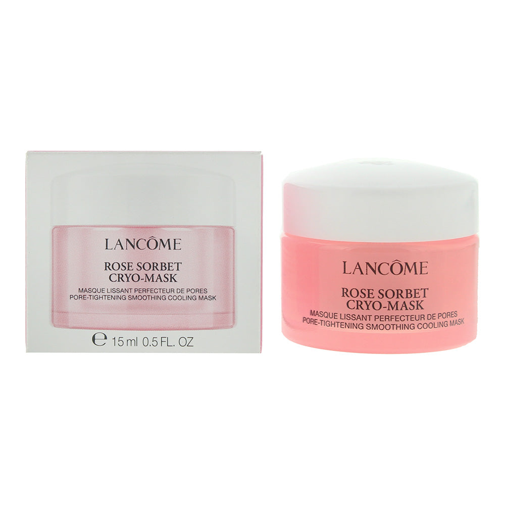 Lancome Rose Sorbet Cryo-Mask Pore-Tightening Smoothing Cooling Mask 15ml