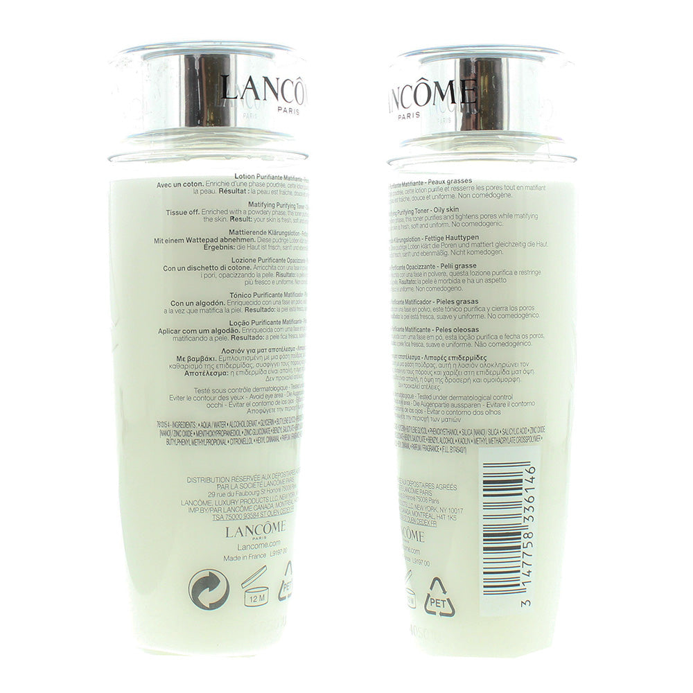 Lancôme Tonique Pure Focus Matifying Purifying Oily Skin Toner 200ml