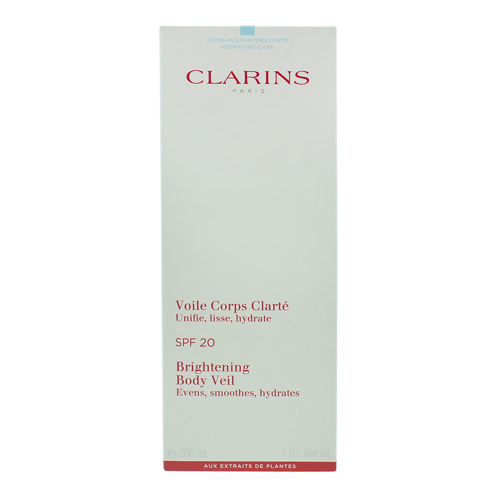 Clarins Brightening  Spf 20 Body Veil 200ml - Box