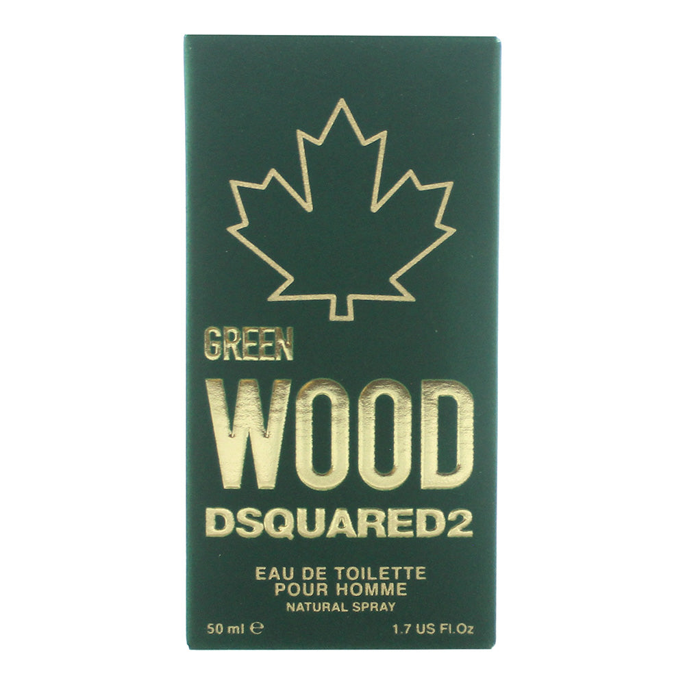 Dsquared2 Green Wood Eau de Toilette 50ml - Box