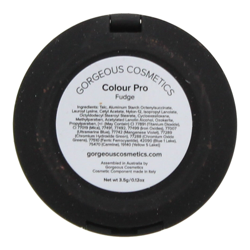 Gorgeous Cosmetics Colour Pro Fudge Eye Shadow 3.5g
