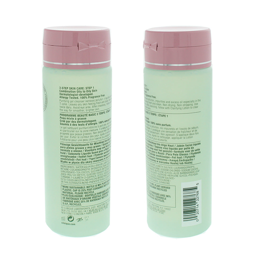 Clinique All About Clean Oily Skin Formula Liquid Facial Soap 200ml