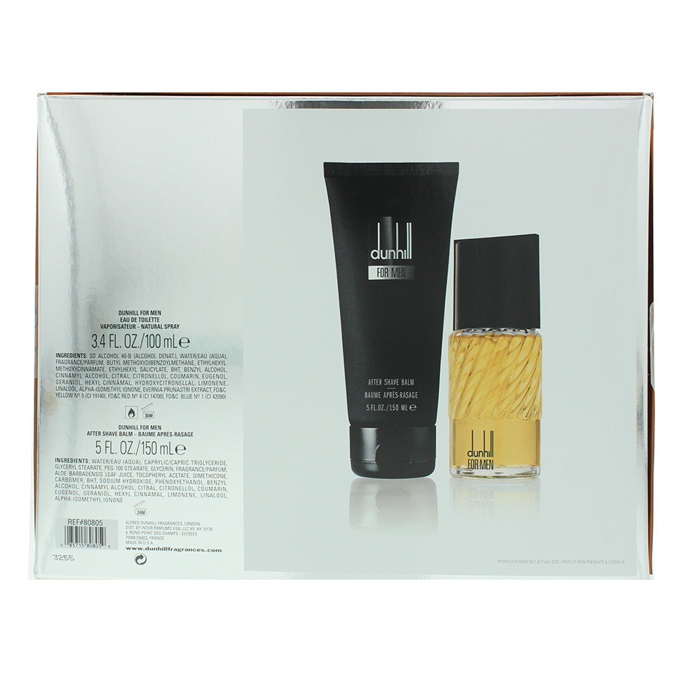 Dunhill Men 2 Pcs Eau de Toilette 100ml -  Aftershave Balm 150ml