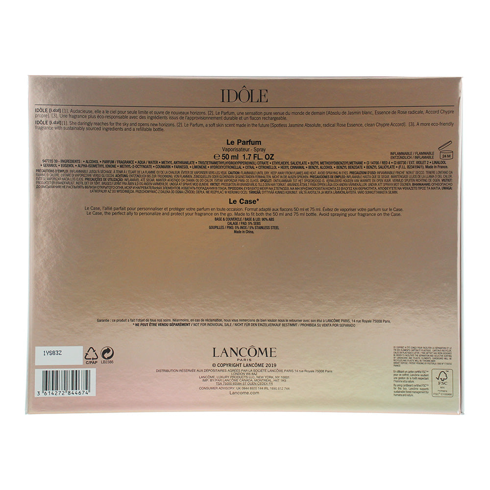 Lancome Idole 2 Pcs Eau De Parfum 50ml - Case 50ml