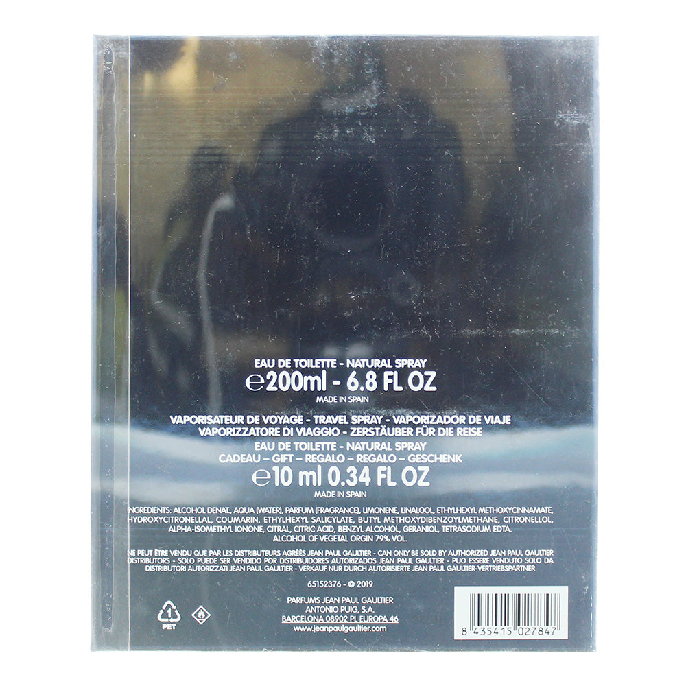 Jean Paul Gaultier Le Male 2 Pcs Eau De Toilette 200ml+Eau De Toilette 10ml
