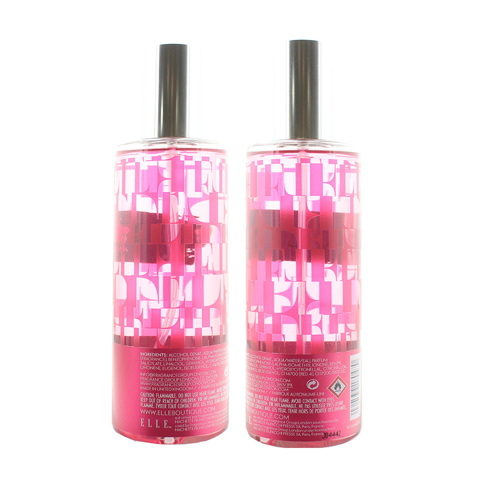 Elle Rouge Passion Fragrance Mist 250ml