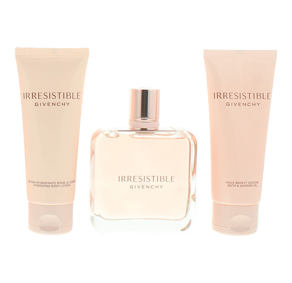 Givenchy Irresistible Eau de Parfum 3 Piece Gift Set: Eau de Parfum 80ml - Showe - Product