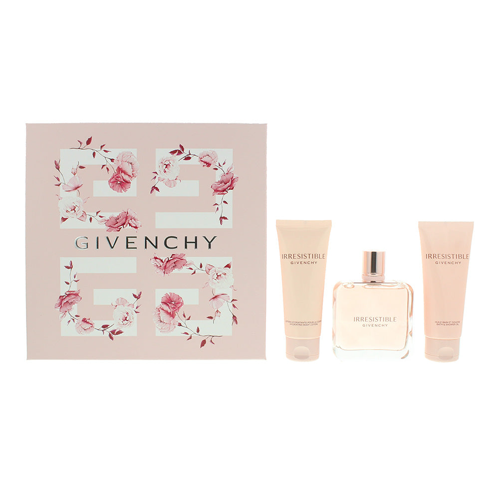 Givenchy Irresistible Eau de Parfum 3 Piece Gift Set: Eau de Parfum 80ml - Showe